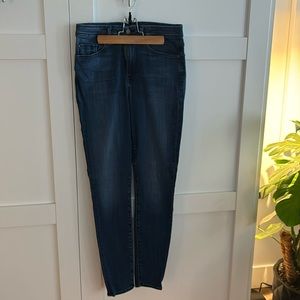 Fidelity Dark Wash High Rise Jeans - Gwen Skinny 28